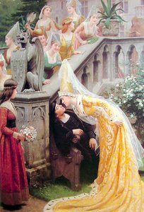 Alain Chartier de Edmund Leighton